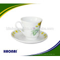 220ml porcelain coffee cup and saucer